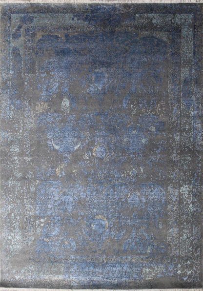 Paklājs Fresco CE-1314 GREY-BLUE