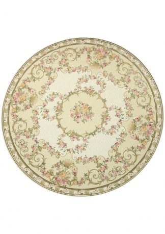 Paklājs Elegant Tapestry Charlotte Fiore 7066-Ivr Round 1