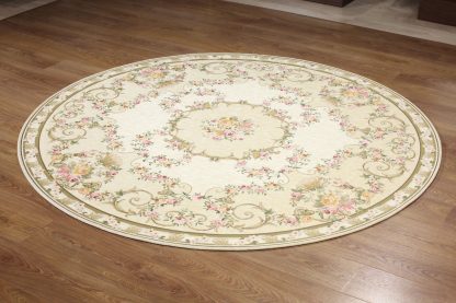 Paklājs Elegant Tapestry Charlotte Fiore 7066-Ivr Round 3