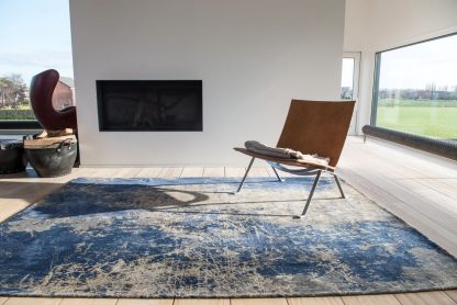 Paklājs Mad Men Cracks-8629 Abyss Blue2