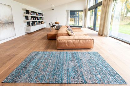 Paklājs Antiquarian Kilim-9110 Zemmuri Blue6