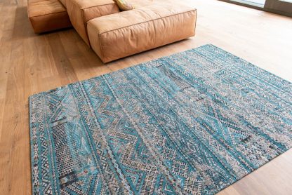Paklājs Antiquarian Kilim-9110 Zemmuri Blue4