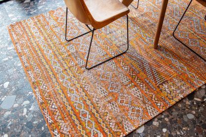 Paklājs Antiquarian Kilim-9111 Riad Orange14