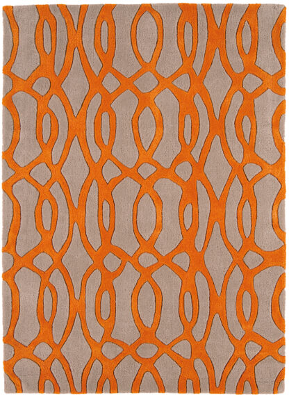 Kilimas Matrix WIRE ORANGE by Asiatic 2
