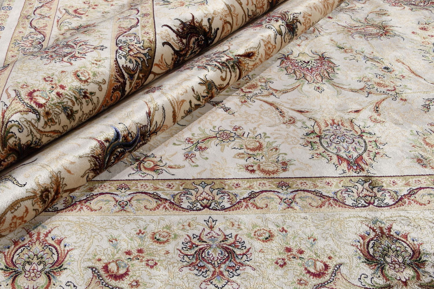 Qum 2269A Cream-Cream 4 Kilimas Qum 2269A Cream-Cream 4