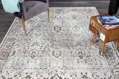 Paklājs Torino B346E White-Beige4