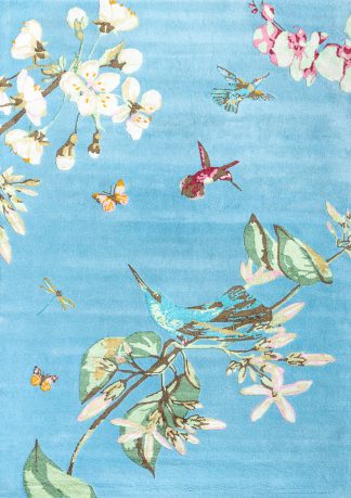 Paklājs Wedgwood Hummingbird Blue 037808 1